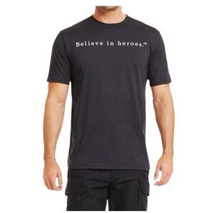 Under Armour Wounded Warrior Project T-Shirt Men L Believe In Heroes Black‎